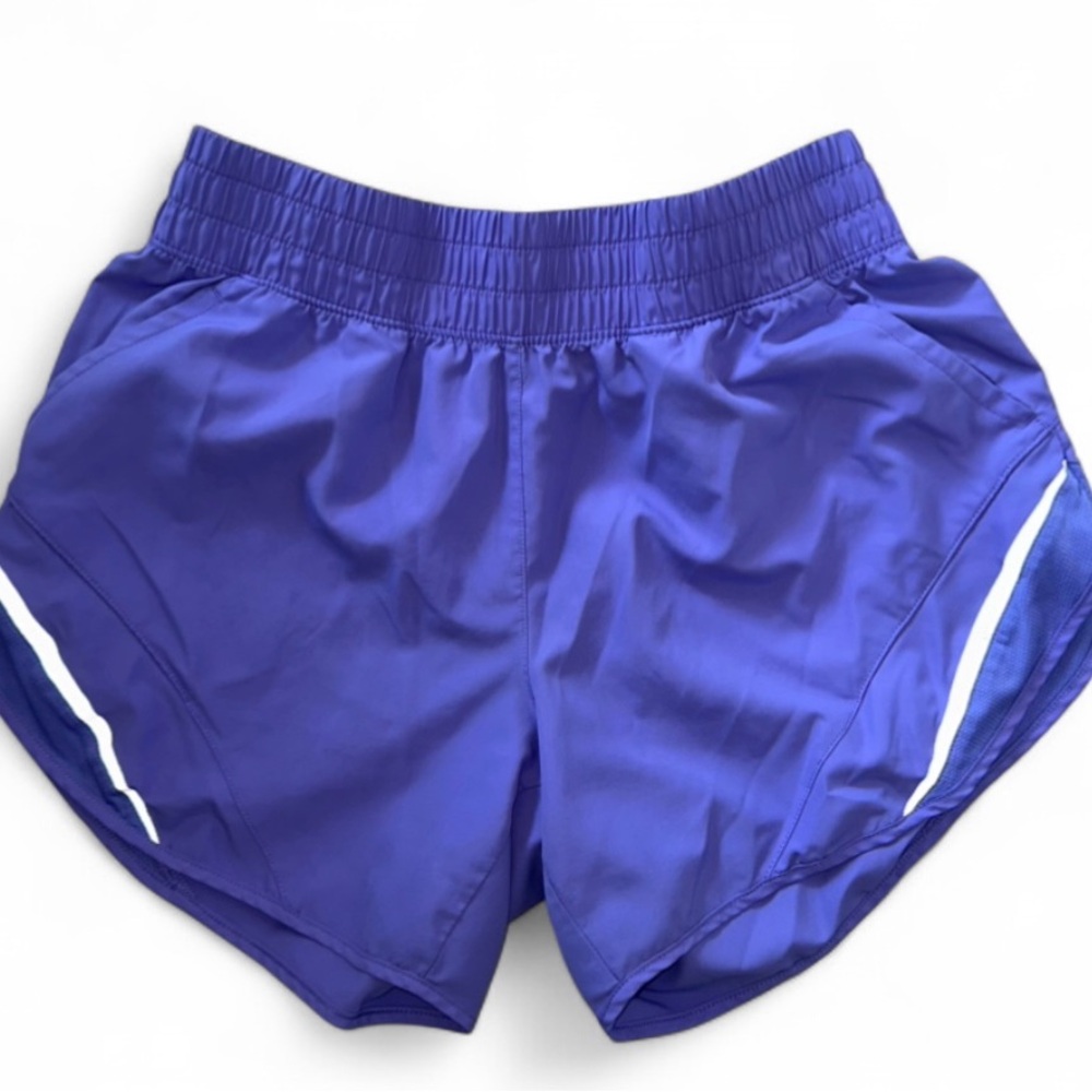 Women's Purple Athletic‎ Running Hiking Shorts Women Size Medium Breathable